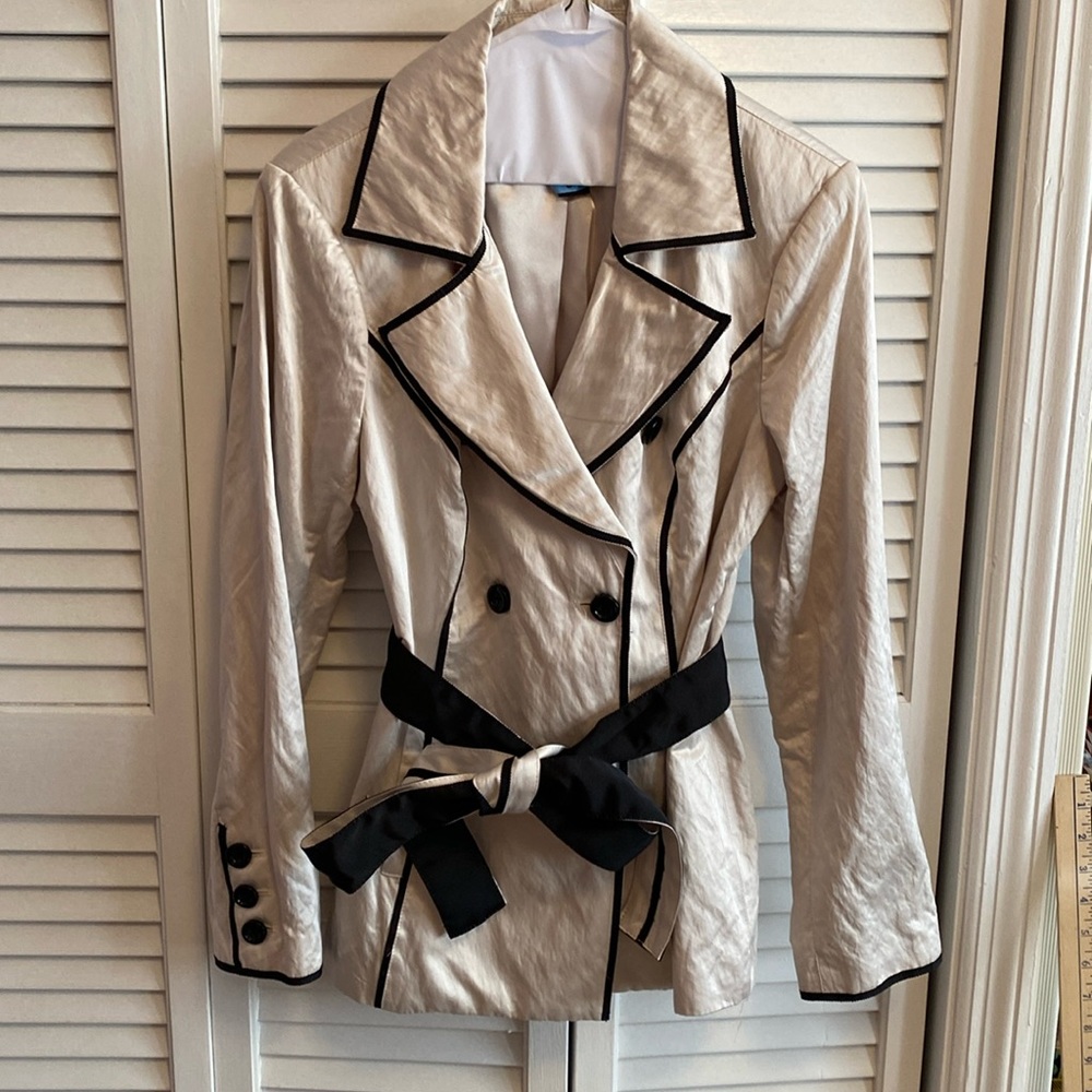 White House Black Market Double Breasted Jacket